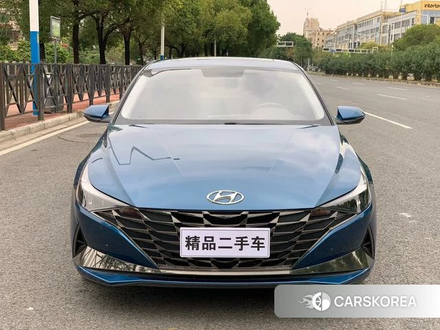 Hyundai Elantra 2021 Синий из Китая, фото 4