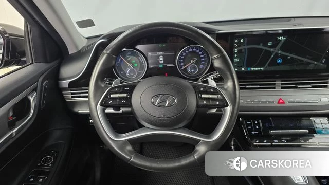 Hyundai The New Grandeur IG Hybrid 2021 Черный из Кореи, фото 4