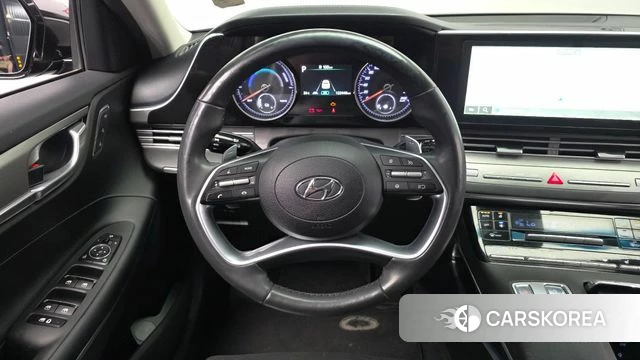 Hyundai The New Grandeur IG Hybrid 2021 Черный из Кореи, фото 4