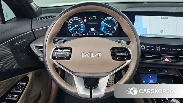 Kia K8 Hybrid 2023 Черный из Кореи, фото 4
