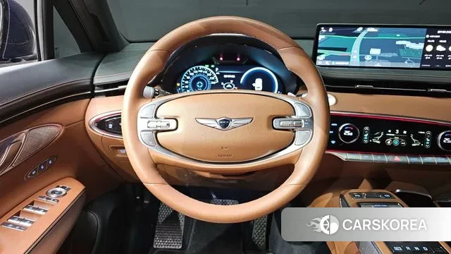 Genesis GV70 2021 Синий из Кореи, фото 4