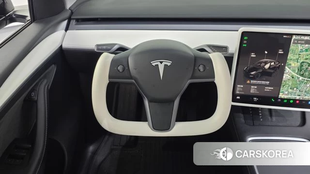 Tesla Model Y 2023 Черный из Кореи, фото 4