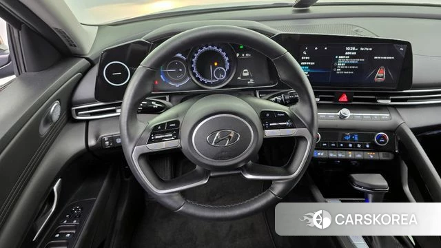Hyundai Avante Hybrid (CN7) 2021 Серый из Кореи, фото 4