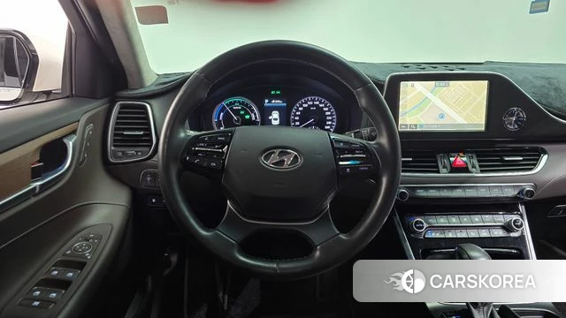 Hyundai Grandeur IG Hybrid 2019 Белый из Кореи, фото 4