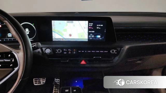 Kia K8 Hybrid 2022 Черный из Кореи, фото 4