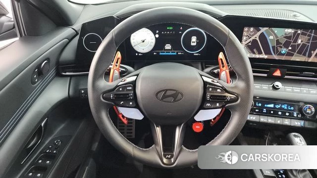 Hyundai The New Avante (CN7) 2024 Черный из Кореи, фото 4