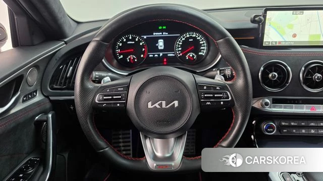 Kia Stinger Meister 2022 Темно-зеленый из Кореи, фото 4