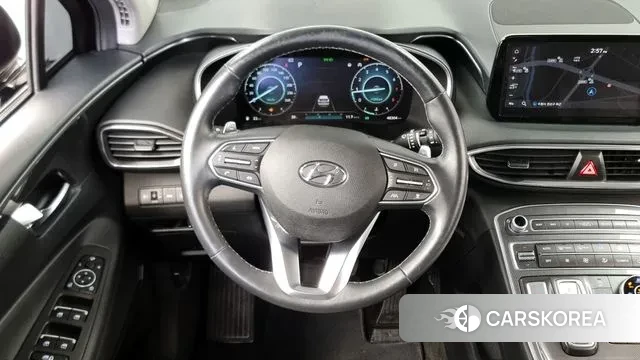Hyundai The New Santa Fe 2021 Черный из Кореи, фото 4