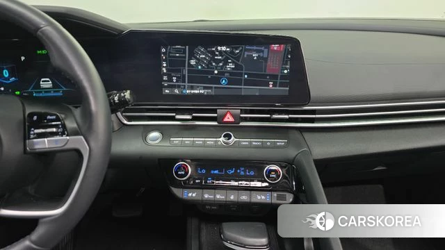 Hyundai Avante Hybrid (CN7) 2023 Белый из Кореи, фото 4