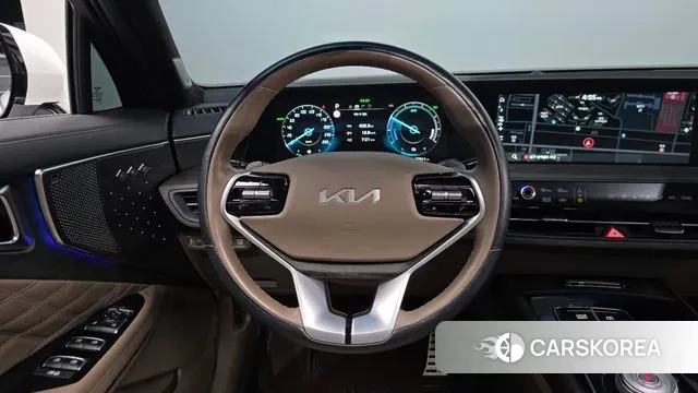 Kia K8 Hybrid 2023 Белый из Кореи, фото 4
