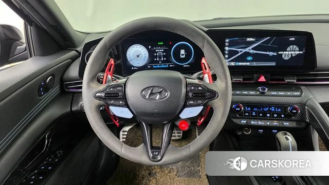 Hyundai Avante (CN7) 2022 Черный из Кореи, фото 4