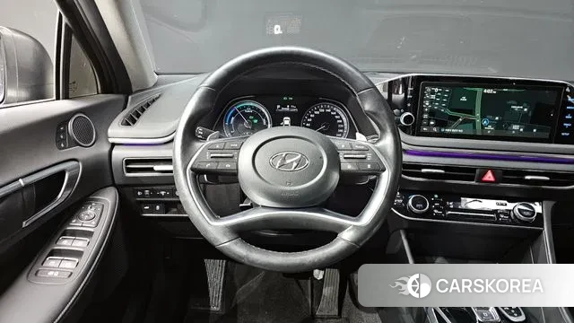 Hyundai Sonata Hybrid (DN8) 2021 Черный из Кореи, фото 4