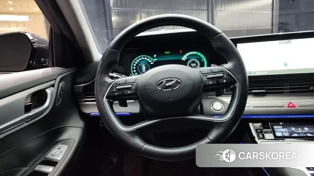 Hyundai The New Grandeur IG Hybrid 2020 Черный из Кореи, фото 4