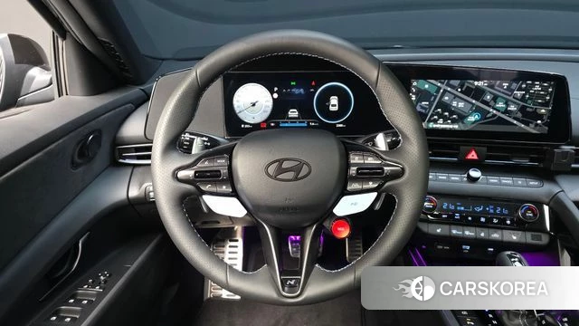 Hyundai The New Avante (CN7) 2025 Черный из Кореи, фото 4