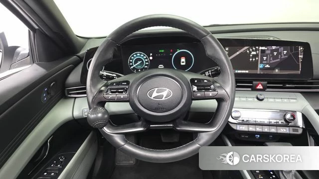 Hyundai The New Avante Hybrid (CN7) 2023 Белый из Кореи, фото 4