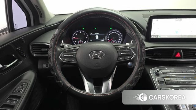 Hyundai The New Santa Fe 2021 Белый из Кореи, фото 4