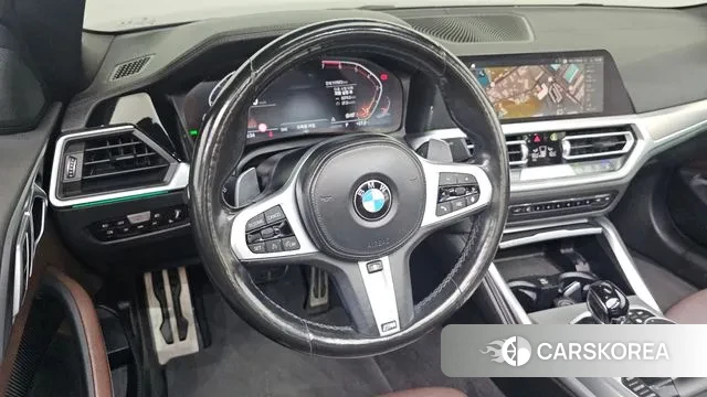 BMW 4 Series (G22) 2021 Черный из Кореи, фото 4