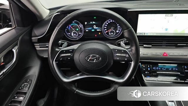 Hyundai The New Grandeur IG Hybrid 2021 Черный из Кореи, фото 4