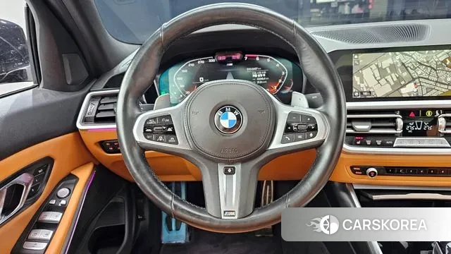 BMW 3 Series (G20) 2022 Черный из Кореи, фото 4