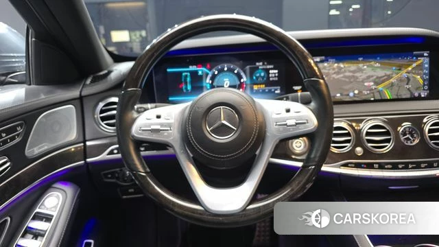 Mercedes-Benz S-Class W222 2019 Серебристо-серый из Кореи, фото 4