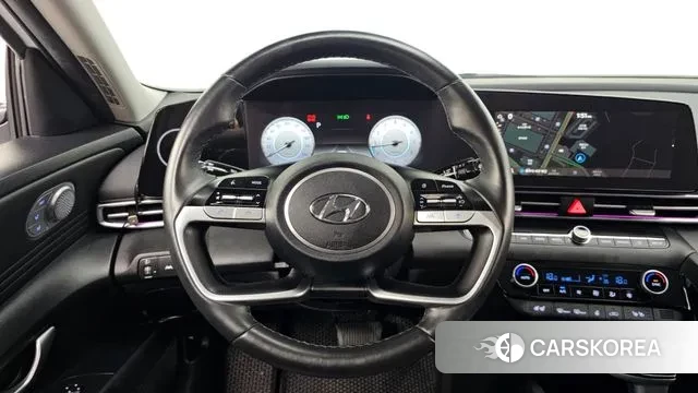 Hyundai Avante (CN7) 2022 Белый из Кореи, фото 4