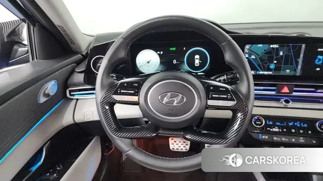 Hyundai Avante (CN7) 2021 Синий из Кореи, фото 4