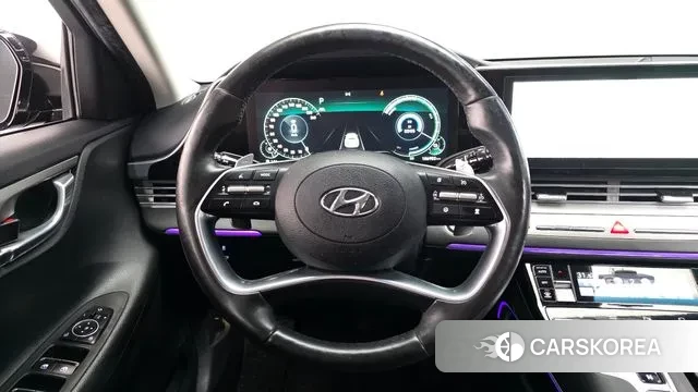 Hyundai The New Grandeur IG Hybrid 2021 Черный из Кореи, фото 4