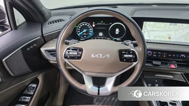 Kia K8 Hybrid 2022 Черный из Кореи, фото 4
