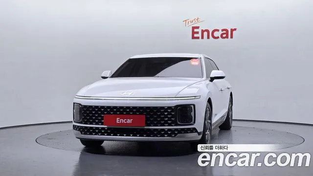 Hyundai Grandeur Hybrid (GN7) 2023 Белый из Кореи, фото 4