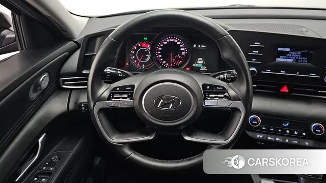 Hyundai Avante (CN7) 2021 Черный из Кореи, фото 4