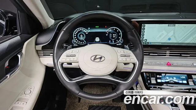 Hyundai The New Grandeur IG 2021 Черный из Кореи, фото 4