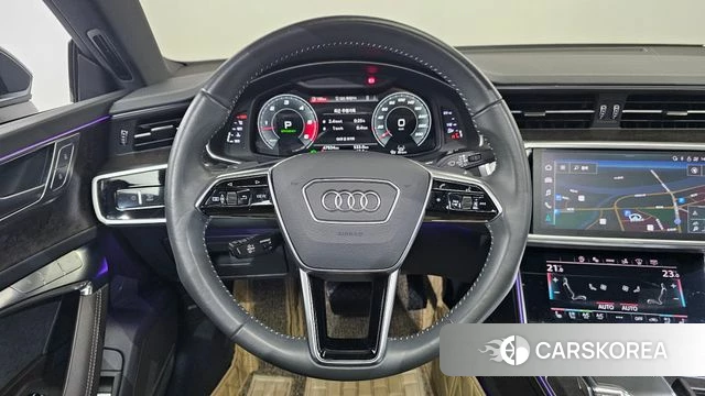 Audi A7 (4K) 2021 Черный из Кореи, фото 4