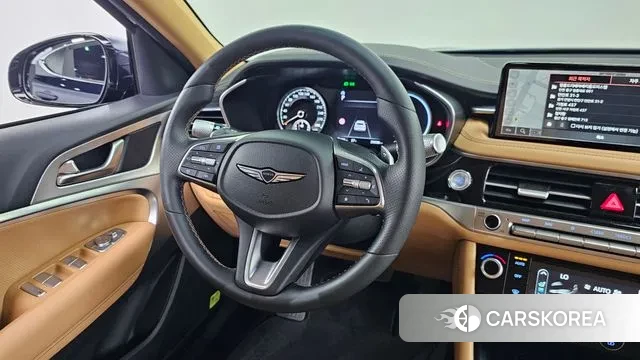 Genesis The New G70 2024 Синий из Кореи, фото 4