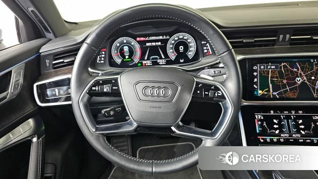 Audi A6 (C8) 2021 Серебристо-серый из Кореи, фото 4