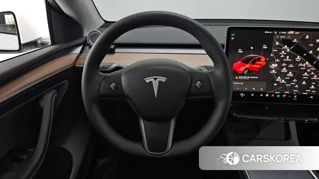 Tesla Model Y 2023 Белый из Кореи, фото 4