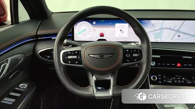 Genesis GV70 2024 Красный из Кореи, фото 4