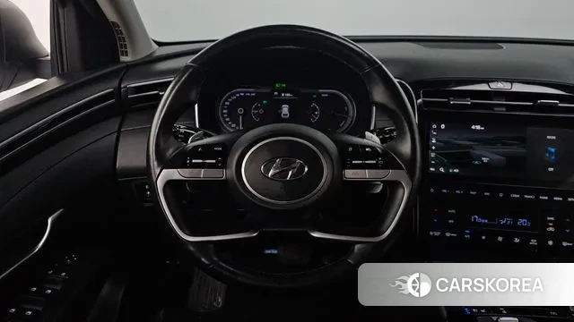 Hyundai Tucson Hybrid (NX4) 2021 Белый из Кореи, фото 4