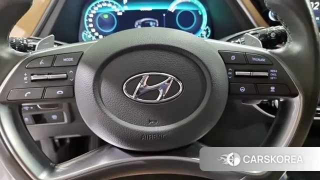 Hyundai Sonata Hybrid (DN8) 2020 Белый из Кореи, фото 4