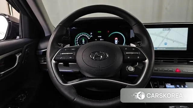 Hyundai The New Grandeur IG Hybrid 2022 Черный из Кореи, фото 4