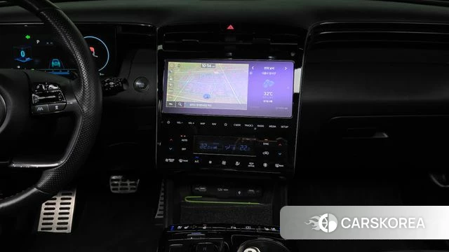 Hyundai Tucson Hybrid (NX4) 2021 Черный из Кореи, фото 4