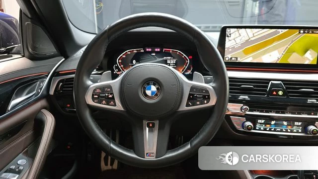 BMW 5 Series (G30) 2022 Синий из Кореи, фото 4