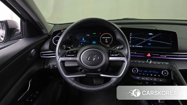 Hyundai Avante (CN7) 2021 Серебристо-серый из Кореи, фото 4