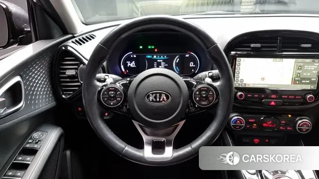 Kia Soul Booster EV 2019 Серый из Кореи, фото 4