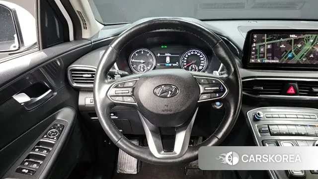 Hyundai The New Santa Fe 2022 Белый из Кореи, фото 4