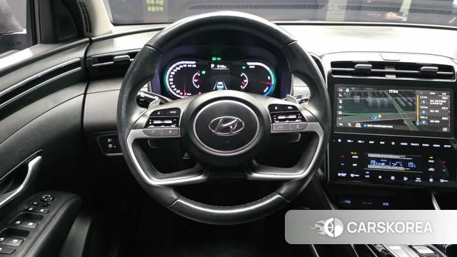Hyundai Tucson Hybrid (NX4) 2022 Серебристо-серый из Кореи, фото 4