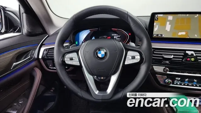 BMW 5 Series (G30) 2023 Черный из Кореи, фото 4