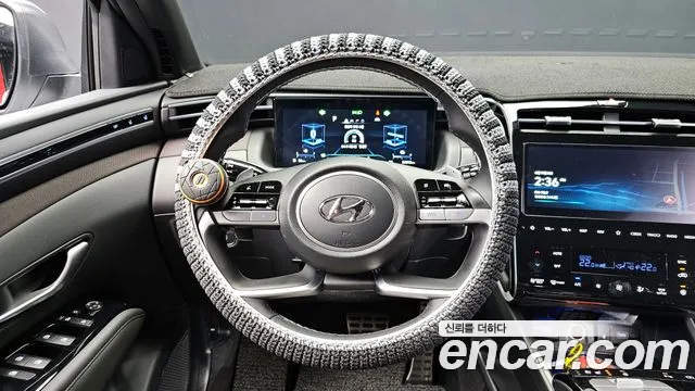 Hyundai Tucson Hybrid (NX4) 2023 Белый из Кореи, фото 4