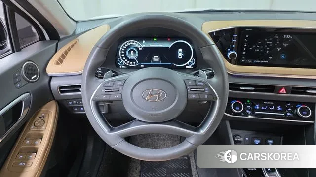Hyundai Sonata (DN8) 2019 Белый из Кореи, фото 4