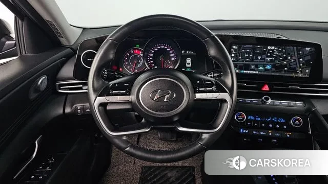 Hyundai Avante (CN7) 2021 Черный из Кореи, фото 4