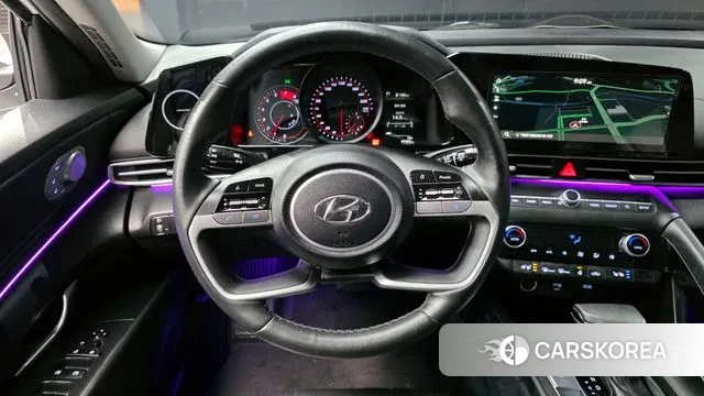 Hyundai Avante (CN7) 2023 Белый из Кореи, фото 4